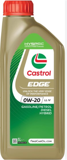 Олива моторна Castrol  EDGE 0W-20 LL IV (Каністра 1л)