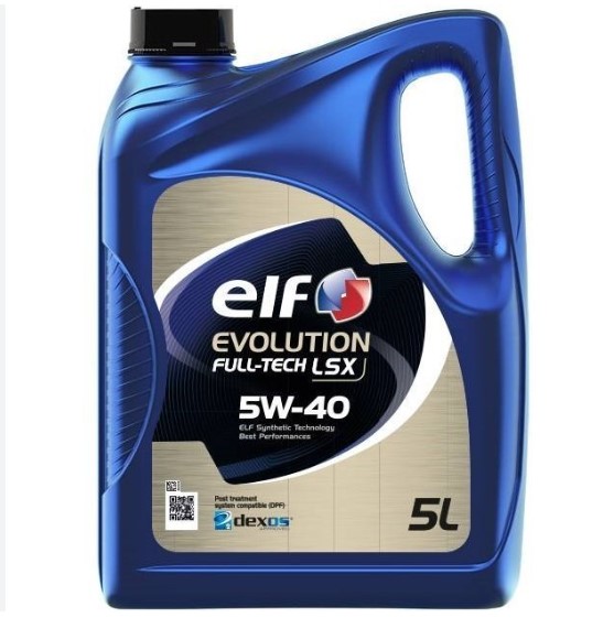 Олива моторна ELF Evolution FULL-TECH LSX 5W-40 (Каністра 5л)