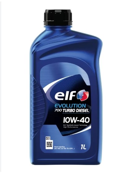 Олива моторна ELF Evolution 700 TD 10W-40 (SN) (Каністра 1л)
