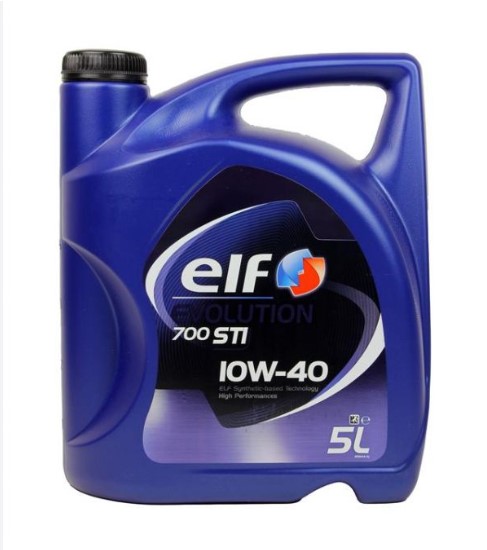 Олива моторна ELF Evolution 700 STI 10W-40 (SN) (Каністра 5л)
