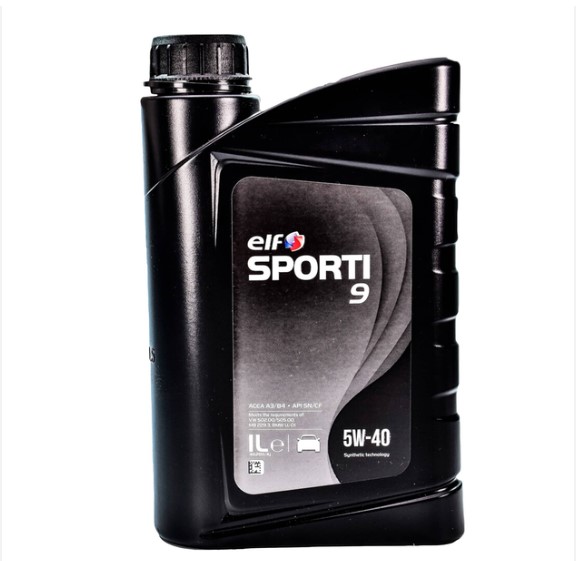 Олива моторна ELF SPORTI 9 5W-40 (Каністра 1л)