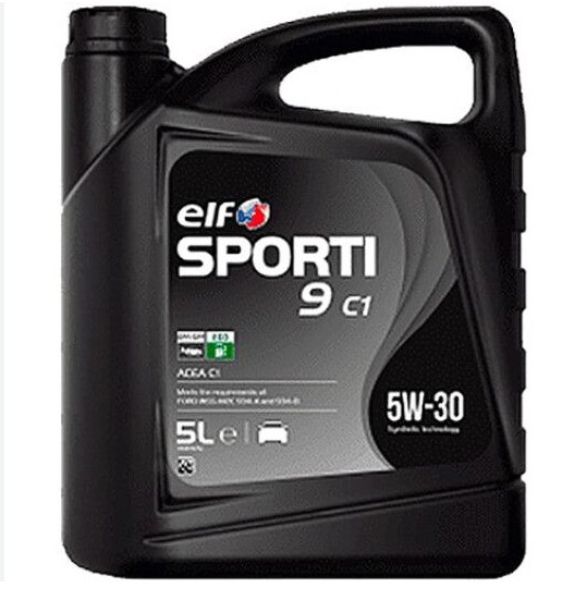 Олива моторна ELF SPORTI 9 C1 5W-30 (Каністра 5л)
