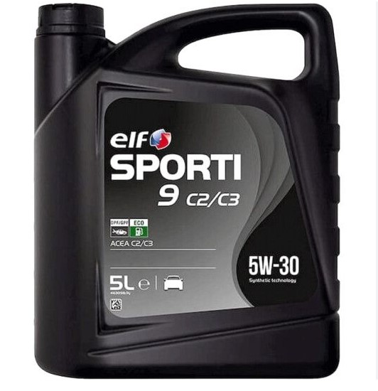 Олива моторна ELF SPORTI 9 C3 5W-30 (Каністра 5л)