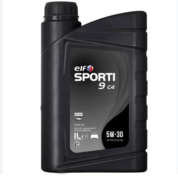 Олива моторна ELF SPORTI 9 C4 5W-30 (Каністра 1л)