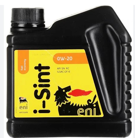 Олива моторна ENI I-Sint 0W-20 SN RC, ILSAC GF-5 (Каністра 4л)