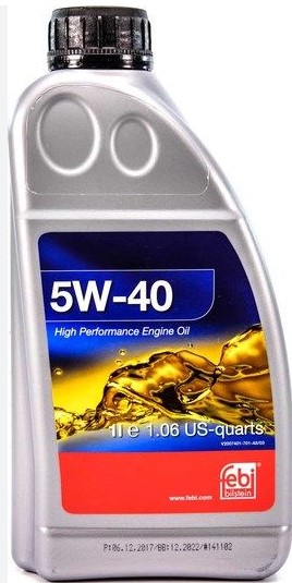 Олива моторна FEBI 5W-40 (Каністра 1л)