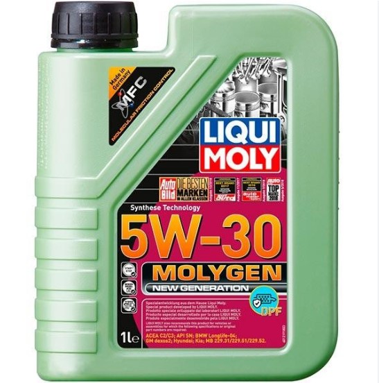 Олива моторна Liqui Moly Molygen New Generation 5W-30 DPF (Каністра 1л)