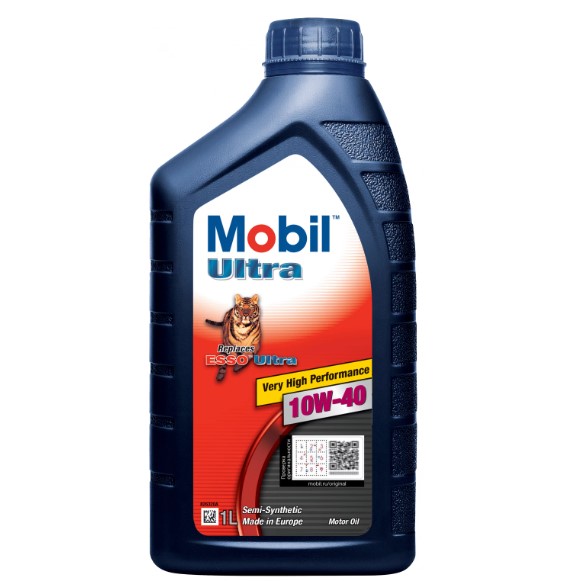 Олива моторна Mobil 10W-40 (Каністра 1л)