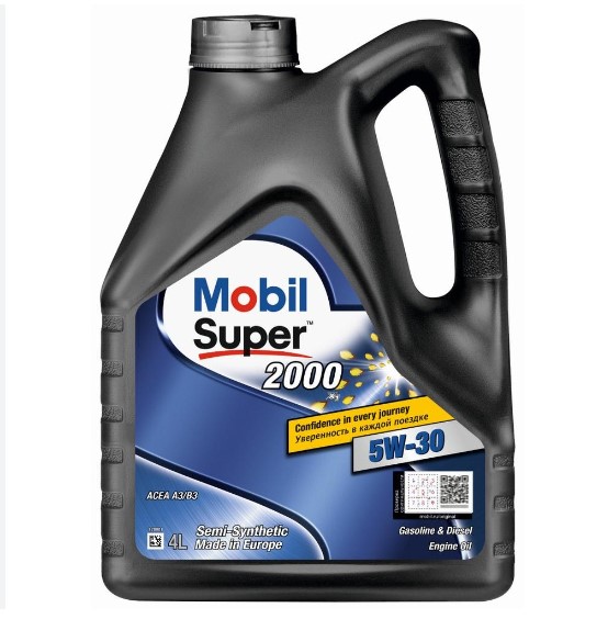 Олива моторна Mobil SUPER 2000 X1 5W-30 (Каністра 5л)