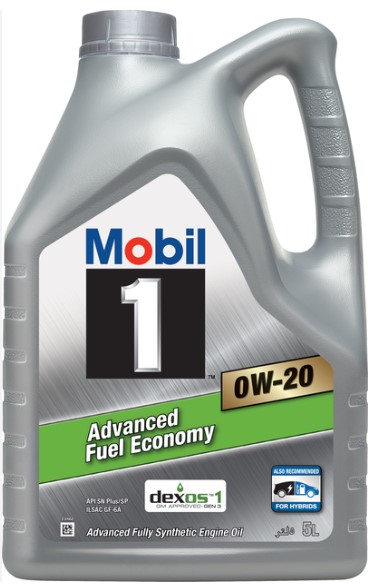 Олива моторна MOBIL 1 0W-20 (Каністра 5л)