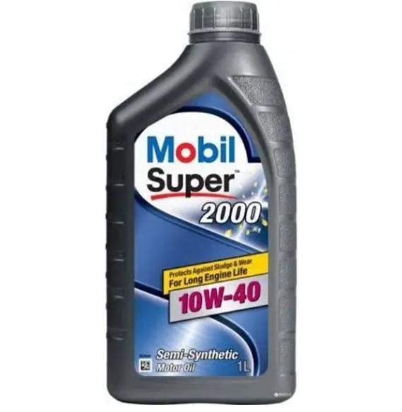 Олива моторна Mobil Super 2000x1 10W-40 (Каністра 1л)