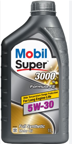 Олива моторна Mobil SUPER 3000 5W-30 Formula FE (Каністра 1л)