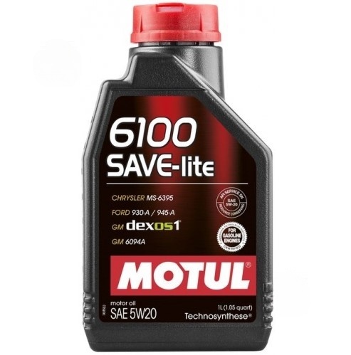 Олива Motul 6100 SAVE-LITE 5W-20, 1л.