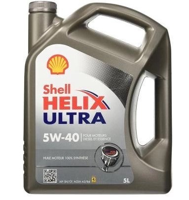 Олива моторна SHELL Helix Ultra SAE 5W-40 (Каністра 5л)