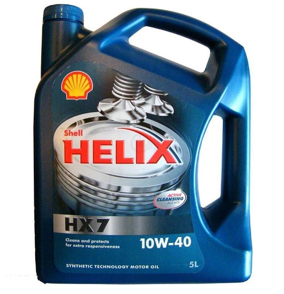 Олива моторна SHELL Helix HX7 SAE 10W-40 (Каністра 5л)