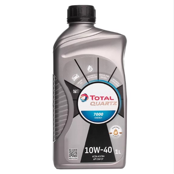 Масло моторне напівсинтетичне QUARTZ 7000 ENERGY 10W-40, 1л