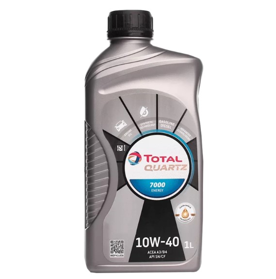 Масло моторне напівсинтетичне QUARTZ 7000 10W-40, 1л