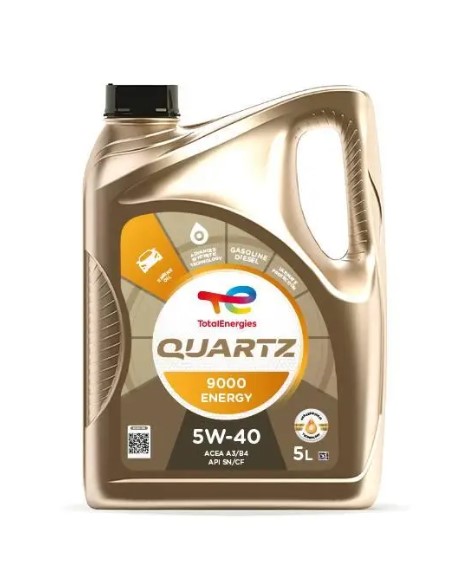 Масло моторне синтетичне QUARTZ 9000 ENERGY 5W-40, 5л