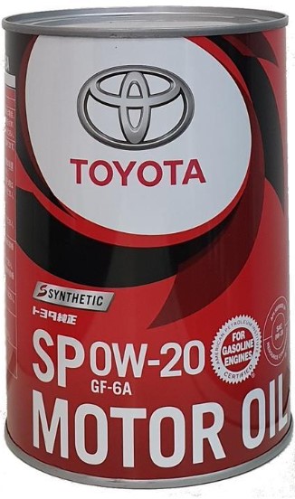 Олива Toyota Synthetic Motor Oil SP/GF6A, 0W-20 (Japan), 1л.