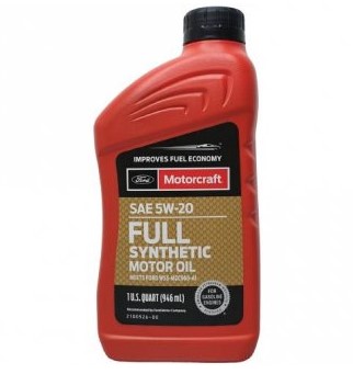 Олива MOTORCRAFT SAE 5W-20 Full Synthetic Motor Oil, 1qt.
