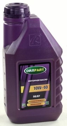 Олива моторна OIL RIGHT 10W-40 SG/CF (Каністра 1л)