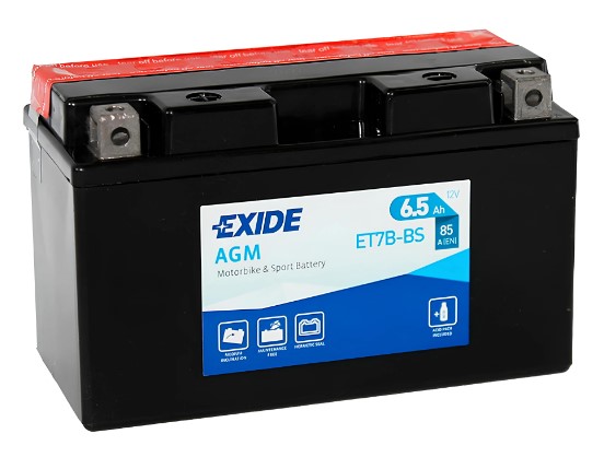 Акумулятор 6,5Ah-12v Exide AGM (150х65х93), L, EN85