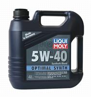 Олива моторна Liqui Moly OPTIMAL SYNTH 5W-40 (Каністра 4л)