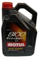 Олива Motul 8100 Eco-clean+ 5W-30, 5л.